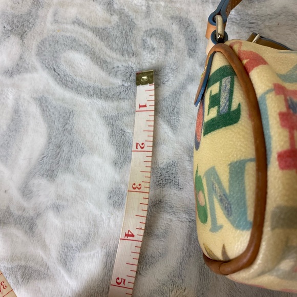 Dooney & Bourke Colorful Logo Mini Shoulder Bag. - Picture 6 of 6